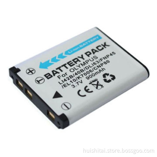 Li-ion Digital Camera Battery for Olympus Li-42B, with 900mAh Capacity